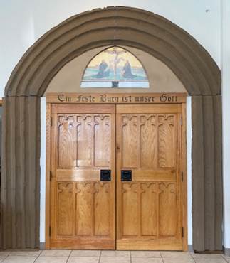 reformation door art