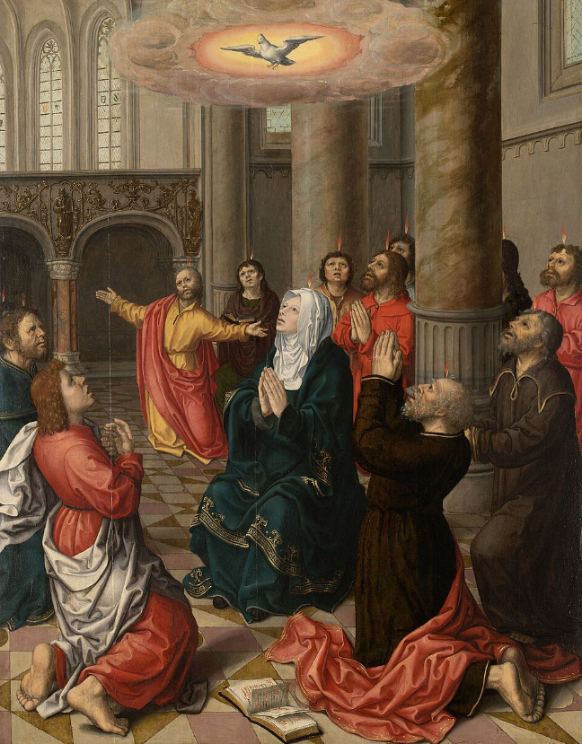 Pentecost Bernard van Orley
